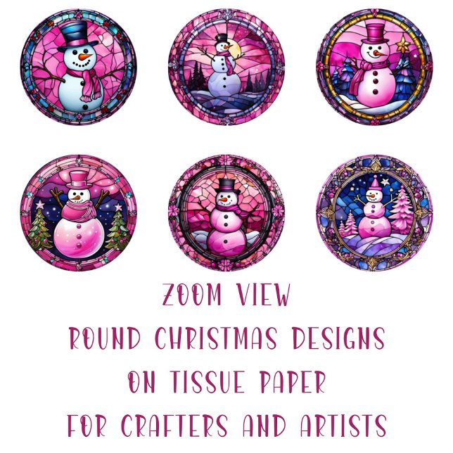 Papier Mousseline Image de Noël do-it-yourself Découpage (Créateur téléchargé)