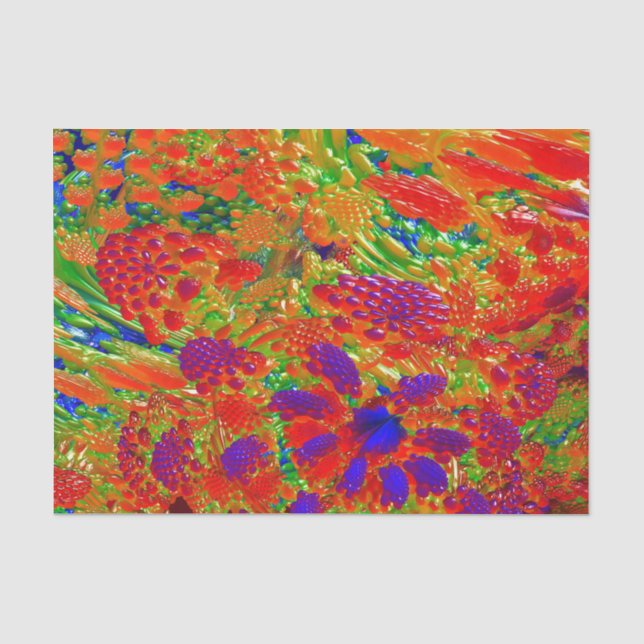 Papier Mousseline IMG du MANDELBULB 3D de la BAIE ÉTRANGÈRE (Recto)