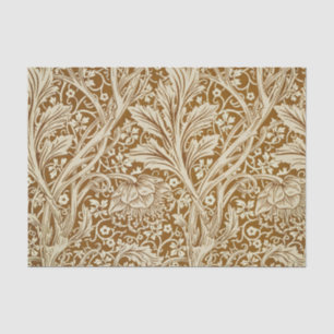 Papier Mousseline Impression d'art floral vintage Arcadia de William