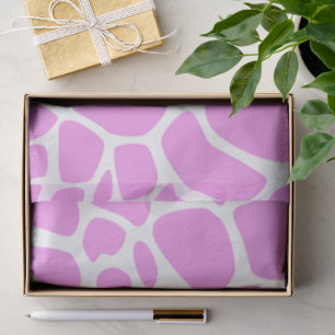 Papier Mousseline Impression de girafe, Giraffe rose, Poster de anim
