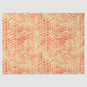 Papier Mousseline Impression de serpent aquarelle