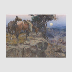 Papier Mousseline "Innocent Allies" de Charles M Russell