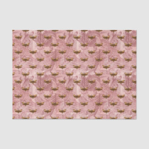 Papier Mousseline Insecte vintage