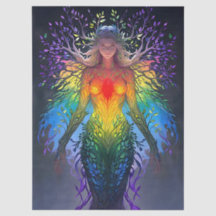 Papier Mousseline « Iridesca » - Gardienne des Couleurs