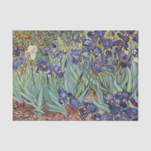 Papier Mousseline Iris de Van Gogh Peinture Impressionniste