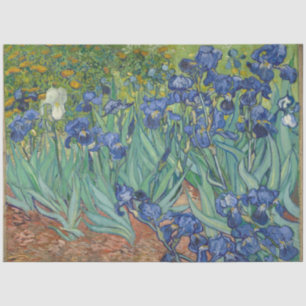 Papier Mousseline Iris de Vincent Van Gogh