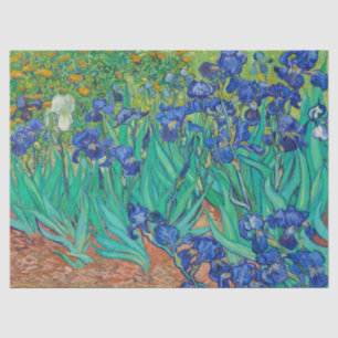 Papier Mousseline Irises par Vincent van Gogh
