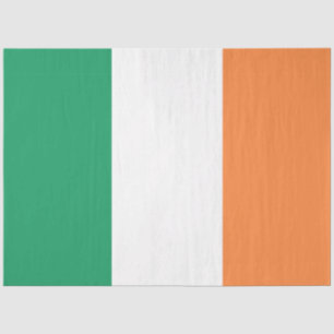 Papier Mousseline Irlande National Flag, standard irlandais, bannièr