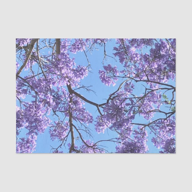 Papier Mousseline Jacaranda (Recto)