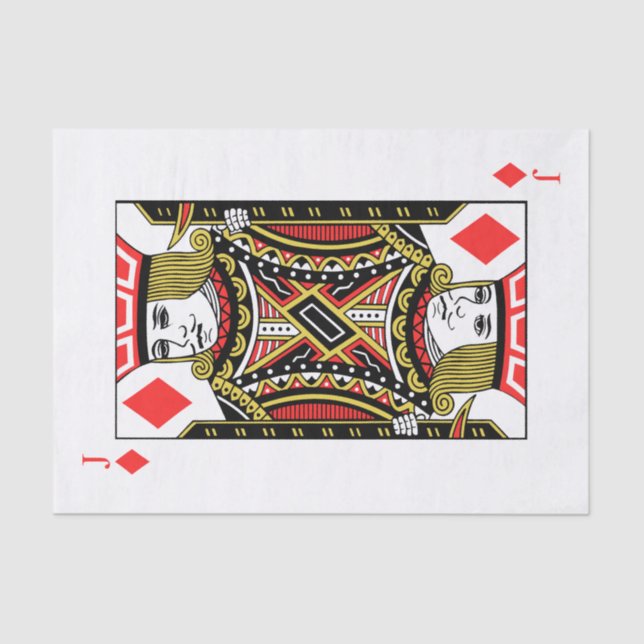 Papier Mousseline Jack des diamants (Recto)