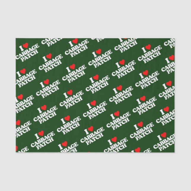 PAPIER MOUSSELINE J'AIME LA CORRECTION DE CHOU (Recto)