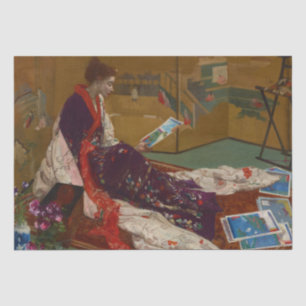Papier Mousseline James Whistler - Caprice en violet et or