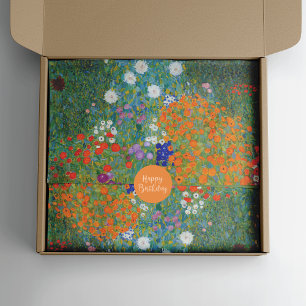 Papier Mousseline Jardin de fleurs Paysage Gustav Klimt