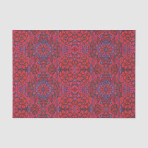 Papier Mousseline Jardin des fleurs magiques Motif arabesque de Bohê