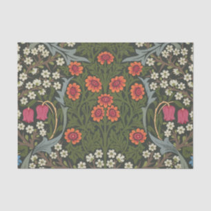 Papier Mousseline Jardin Fleur Classique d'Épine Noire de William Mo