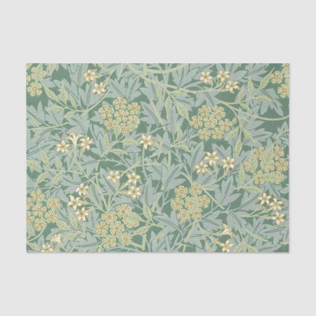 Papier Mousseline Jasmine (par William Morris) (Recto)
