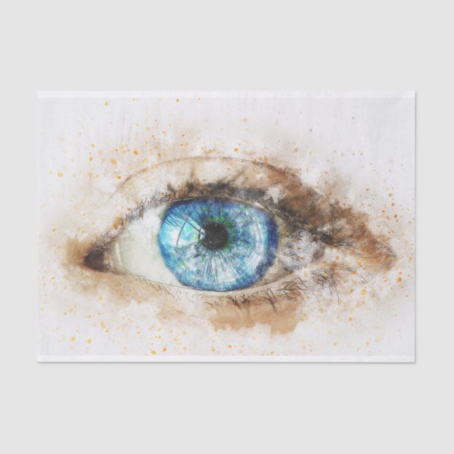 Papier Mousseline Je Vous Vois Découpage (Recto)