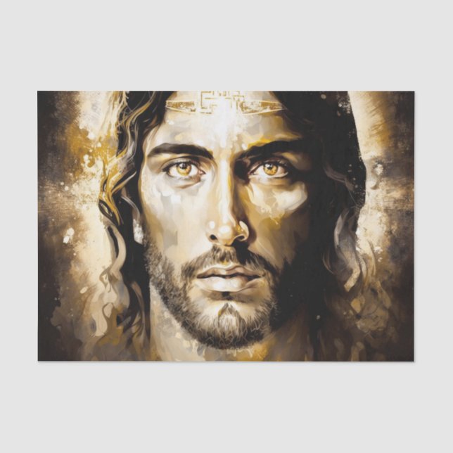 Papier Mousseline Jésus le Christ (Recto)