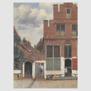 Papier Mousseline Johannes Vermeer - Little Street