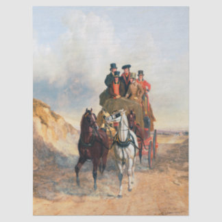 Papier Mousseline John Frederick Herring | Royal Mail Coach