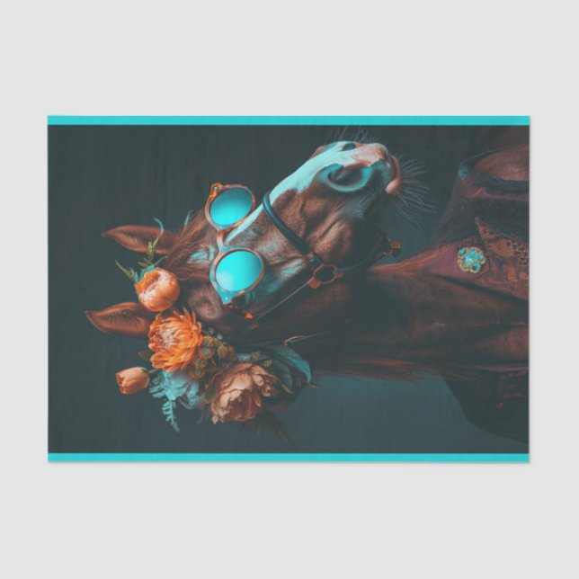 Papier Mousseline Johnny the Horse (Recto)