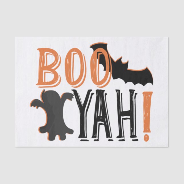 Papier Mousseline joli booyah halloween (Recto)