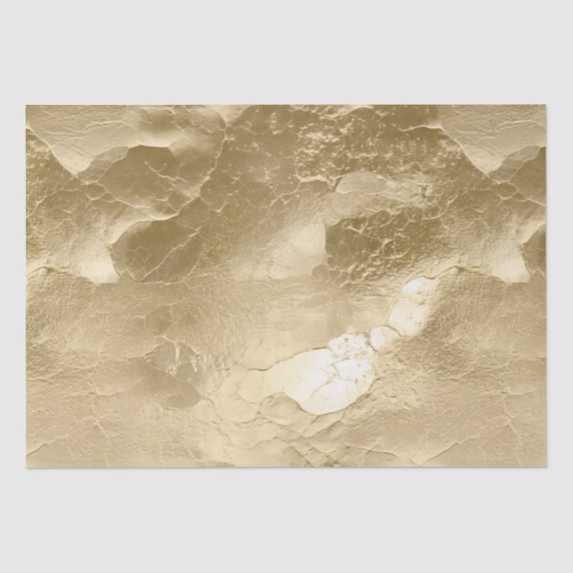 Papier Mousseline Joli Champagne Gold Glamor (Recto)
