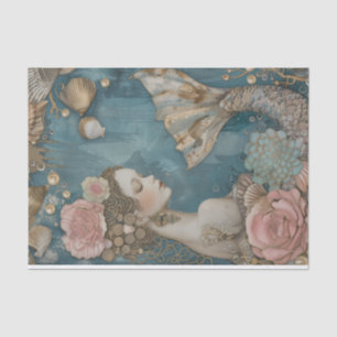 Papier Mousseline Joli Chic Mermaid Découpage