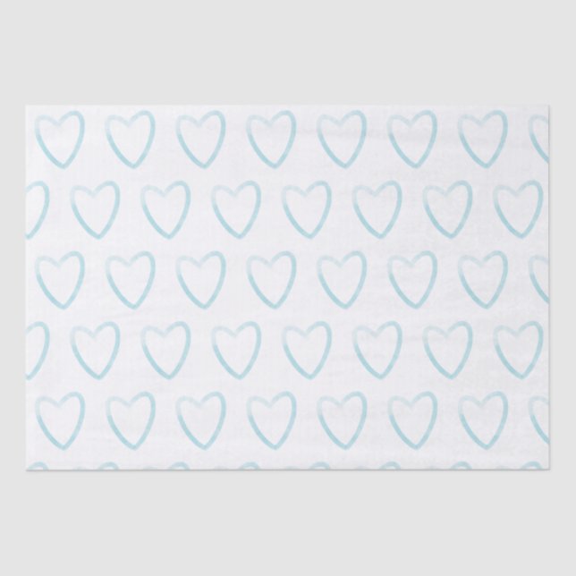 Papier Mousseline Joli Mariage de coeur Motif (Recto)