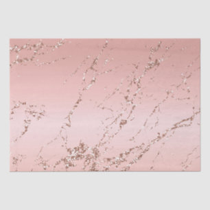 Papier Mousseline Joli Rose Gold Parties scintillant Streaks