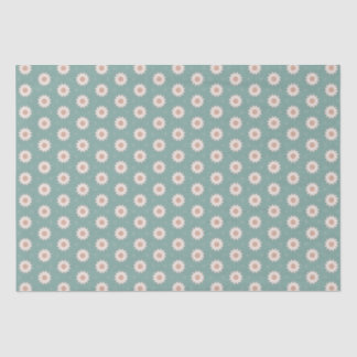Papier Mousseline Joli Sage Green Boho Motif