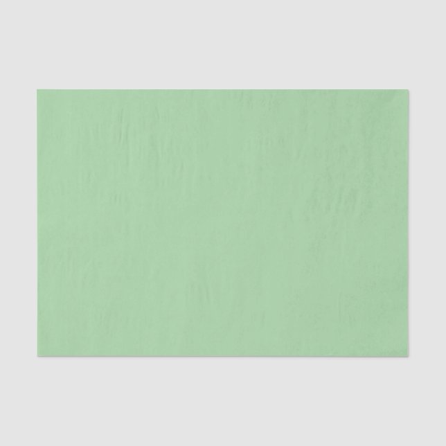 Papier Mousseline Joli vert pastel (Recto)