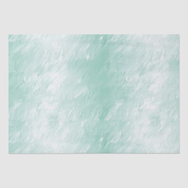 Papier Mousseline Jolie Menthe Fille (Recto)