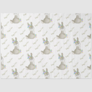 Papier Mousseline Jolie Série Bunny Pâques Design 5