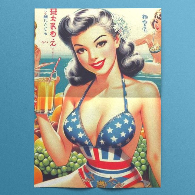 Papier Mousseline Jolies filles orientales Vintages (Créateur téléchargé)