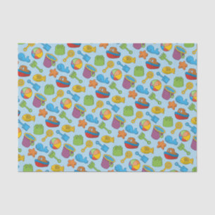 Papier Mousseline Jouets de plage Icônes