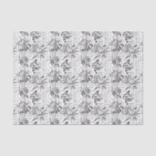 Papier Mousseline Journal Floral Ephemera Tissu Papier