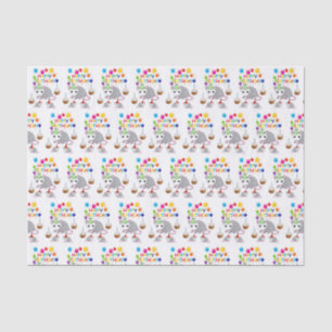 Papier Mousseline Joyeux Anniversaire Tissue Papier Possum