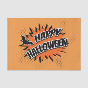 Papier Mousseline Joyeux Halloween