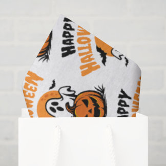 Papier Mousseline Joyeux Halloween