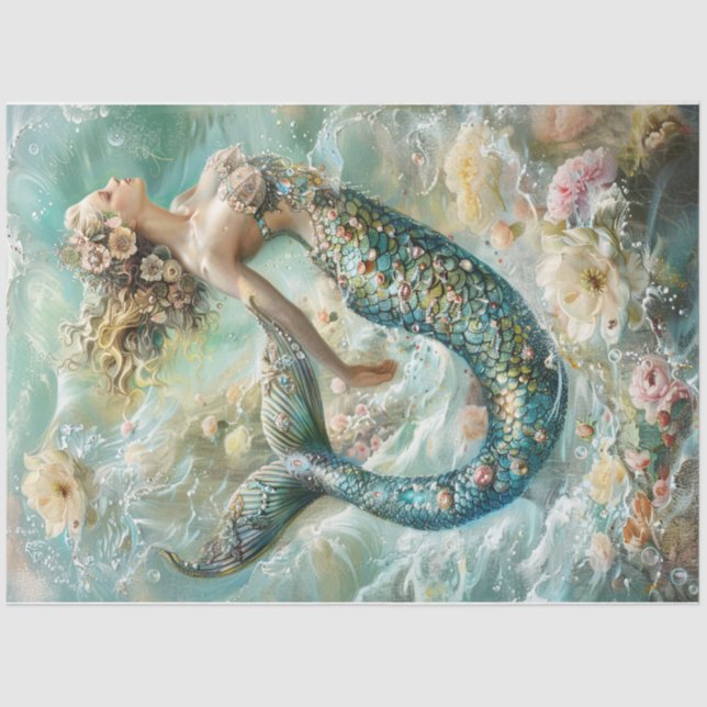 Papier Mousseline Joyeux Maiden (Recto)