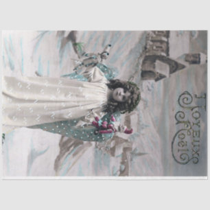 Papier Mousseline Joyeux Noel