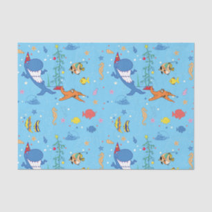 Papier Mousseline Joyeux Noël Shark