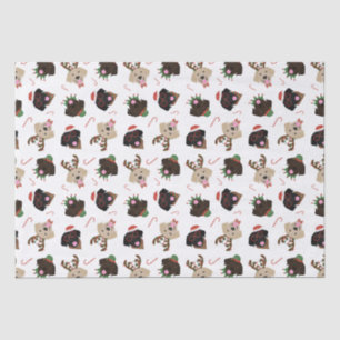 Papier Mousseline Joyeux Pawlidays Labrador Retriever Dogs