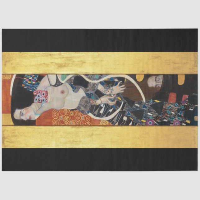 Papier Mousseline Judith II (Salome) par Gustav Klimt (Recto)