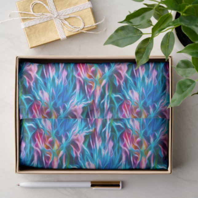 Papier Mousseline Jupiterian Night Flora at Twilight (Cadeau)
