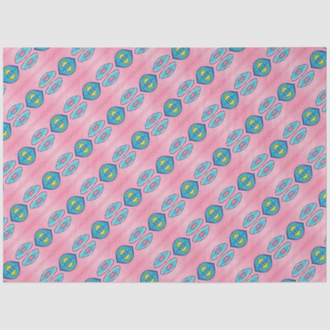 Papier Mousseline KaleidoDreams Un Splash Enchantant de couleur (Recto)