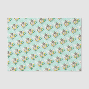 Papier Mousseline Keeshony in Tulips Peinture mignonne Original Chie