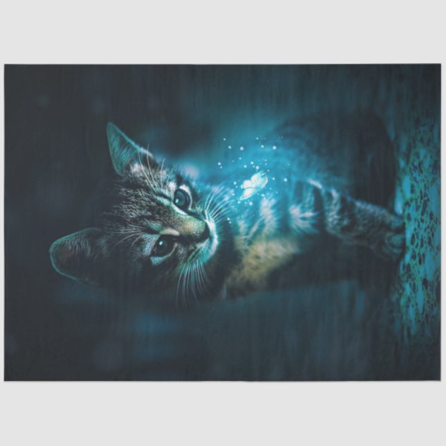 Papier Mousseline Kitten et papier Tissu Magique/Artisanat (Recto)