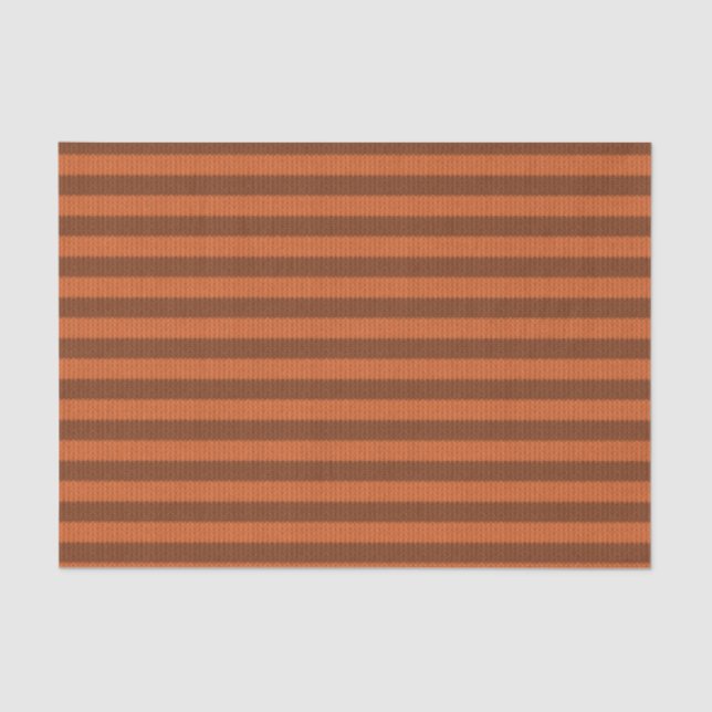 Papier Mousseline Knit de pull trié - Citrouille Orange Halloween (Recto)